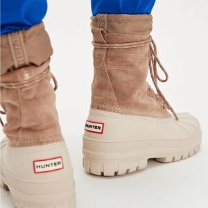 Hunter Skylar Duck Boot - Sand